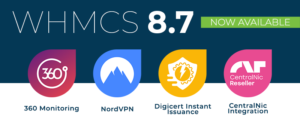WHMCS 8.7 در حال حاضر در دسترس عمومی در دسترس است